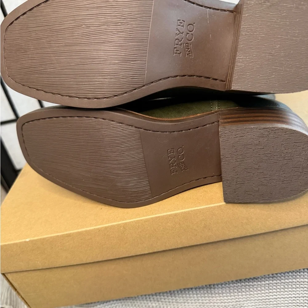 Frye & Co. BRAND NEW IN BOX Miranda Western Boot Evergreen 7.5 - Picture 7 of 8